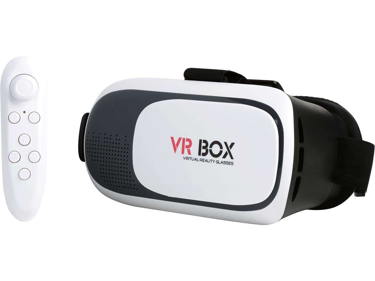 VR Box Headset with Bluetooth Remote Control Included - A Grade Like New